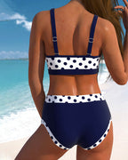 Gabrielle Collection | High Waisted Bikini Set with Tummy Control | Vintage-Inspired Design for Confidence