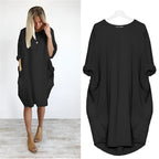 Gina™ | Women's Summer Dress with Flattering Draping & Hidden Pockets | Elegant Style for Effortless Confidence