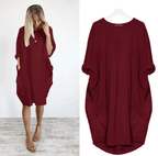 Gina™ | Women's Summer Dress with Flattering Draping & Hidden Pockets | Elegant Style for Effortless Confidence