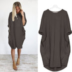 Gina™ | Women's Summer Dress with Flattering Draping & Hidden Pockets | Elegant Style for Effortless Confidence