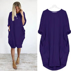 Gina™ | Women's Summer Dress with Flattering Draping & Hidden Pockets | Elegant Style for Effortless Confidence