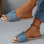 Harper Luxe | Women's Slides with Plush Cushioning | Effortless Comfort for Everyday Style