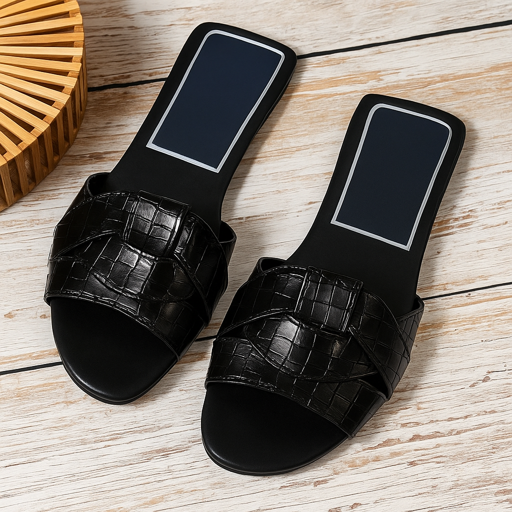 Harper Luxe | Women's Slides with Plush Cushioning | Effortless Comfort for Everyday Style