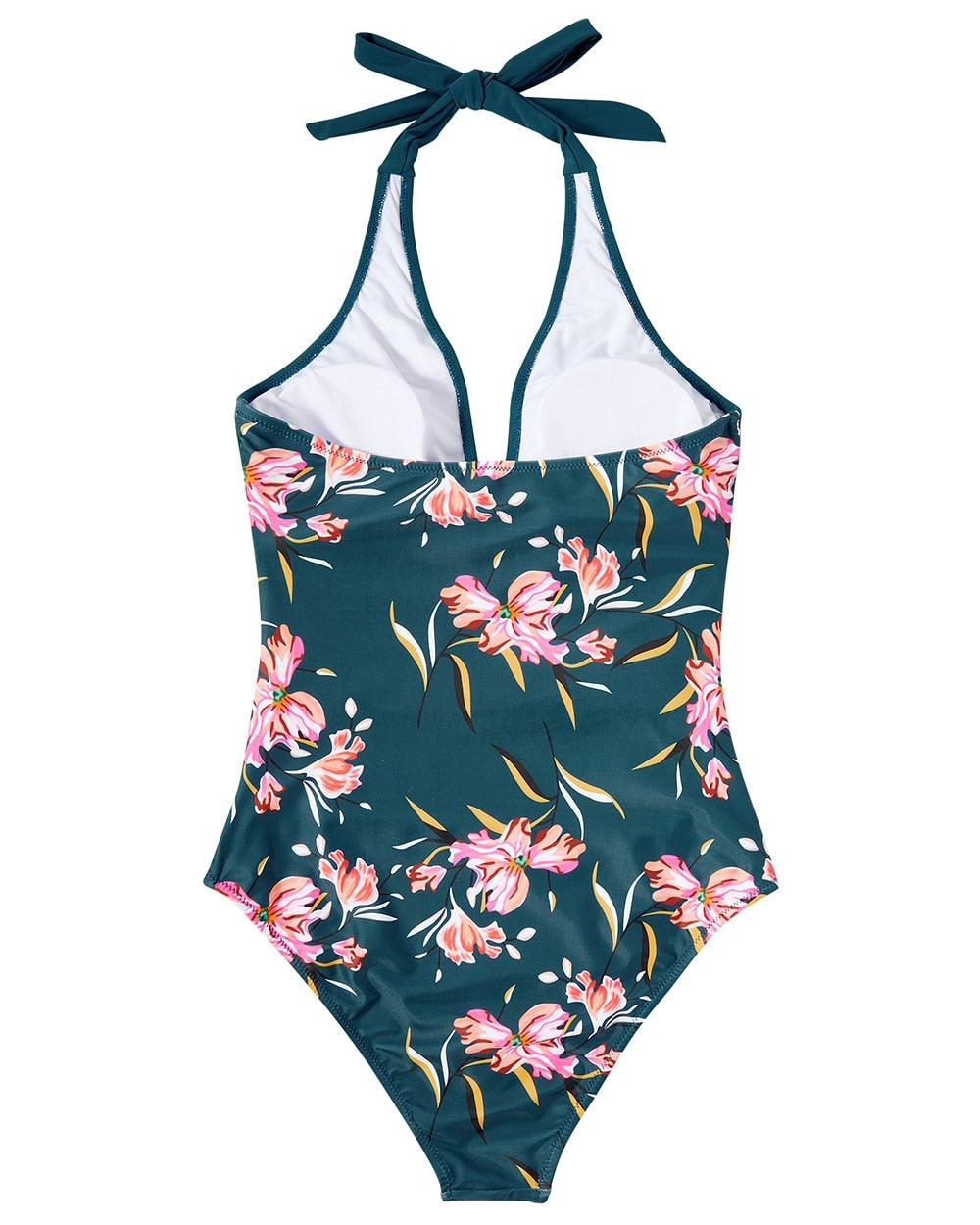 Hilda Collection | Women's One Piece Swimsuit with Sculpting Push-Up Fit | Elegant Bathing Suit for Confidence and Style