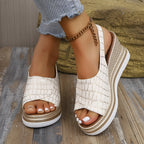 Imara Collection | Women's Sandals with Soft Cushioning | Elegant Wedge Design for All-Day Comfort
