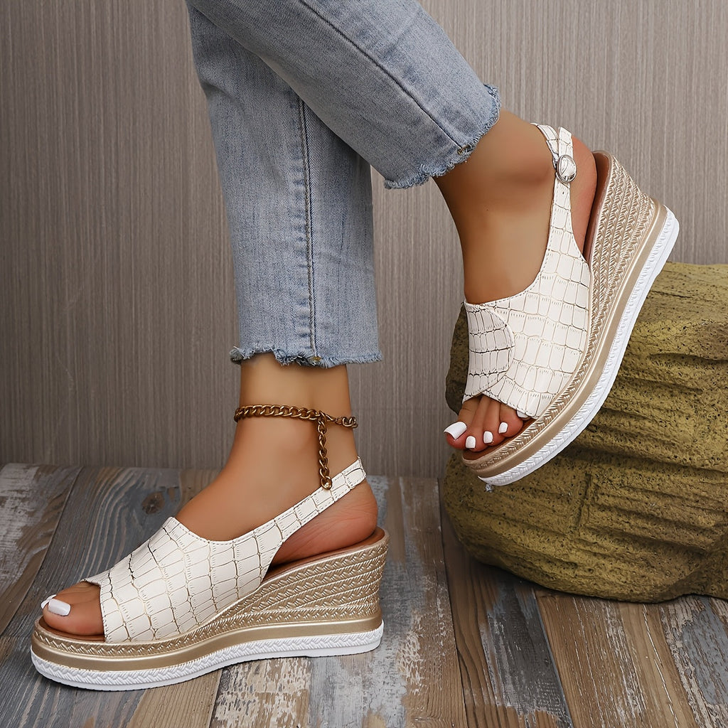 Imara Collection | Women's Sandals with Soft Cushioning | Elegant Wedge Design for All-Day Comfort