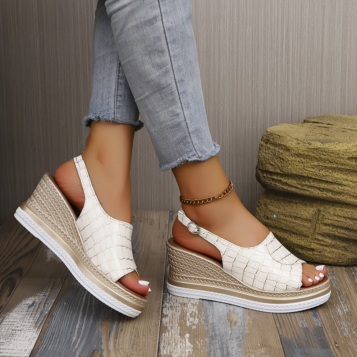 Imara Collection | Women's Sandals with Soft Cushioning | Elegant Wedge Design for All-Day Comfort