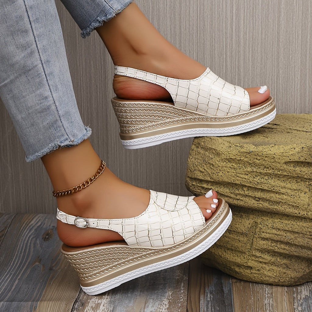 Imara Collection | Women's Sandals with Soft Cushioning | Elegant Wedge Design for All-Day Comfort