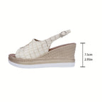 Imara Collection | Women's Sandals with Soft Cushioning | Elegant Wedge Design for All-Day Comfort