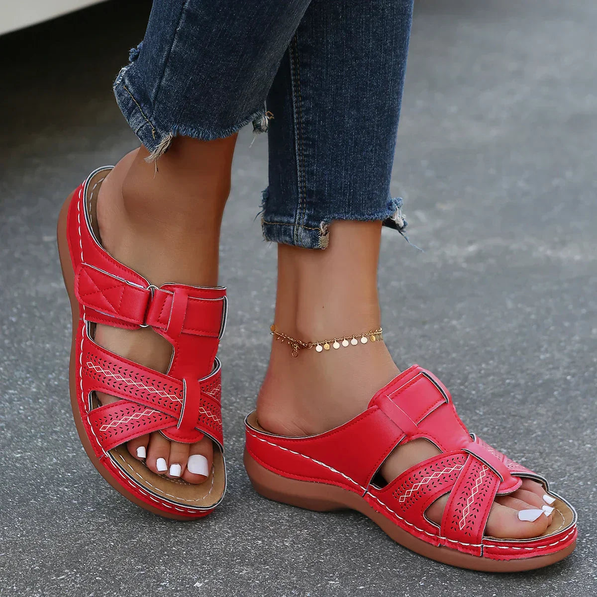 Irina | Women's Sandals with Cushioned Sole for All-Day Comfort and Style