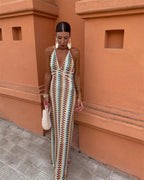 Iris Collection | Women's Dress with Crochet Design | Breezy Summer Tunic for Beach Elegance