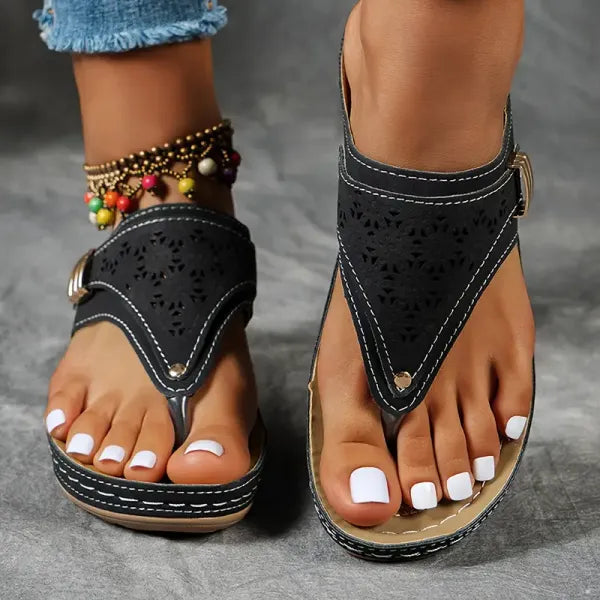 Jade | Women's Sandals with Cushioned Footbed | Stylish Orthopedic Comfort for All-Day Wear