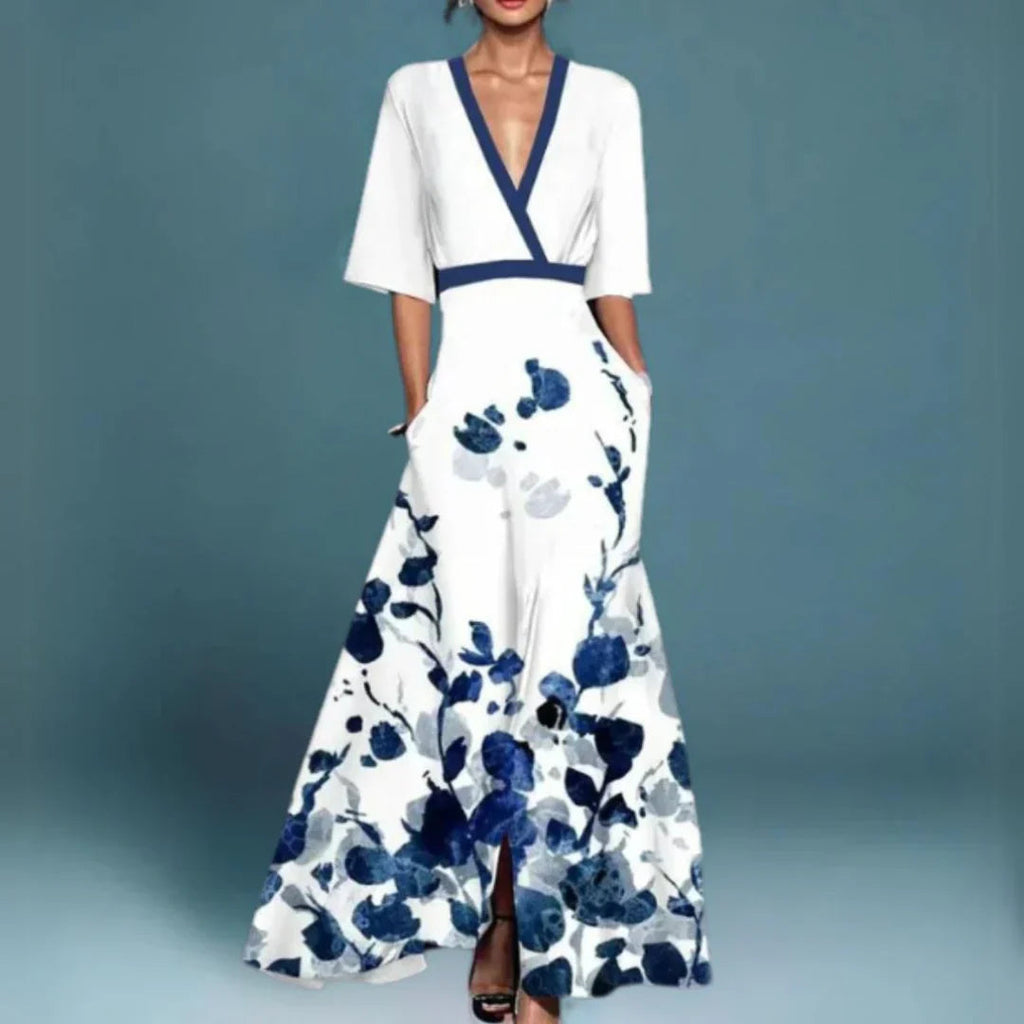 Jill Collection | Floral Maxi Dress for Women with Flattering Fit | Lightweight Fabric for Effortless Style