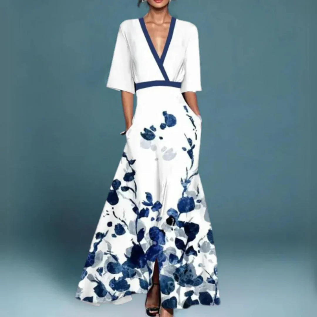 Jill Collection | Floral Maxi Dress for Women with Flattering Fit | Lightweight Fabric for Effortless Style
