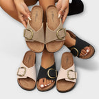 Joanna | Women's Sandals with Ergonomic Footbed | Vintage-Inspired Comfort for All-Day Wear