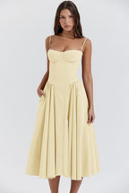 Lark Collection | Women's Maxi Dress with Vintage Charm | Elegant Long Tank Style for Effortless Sophistication