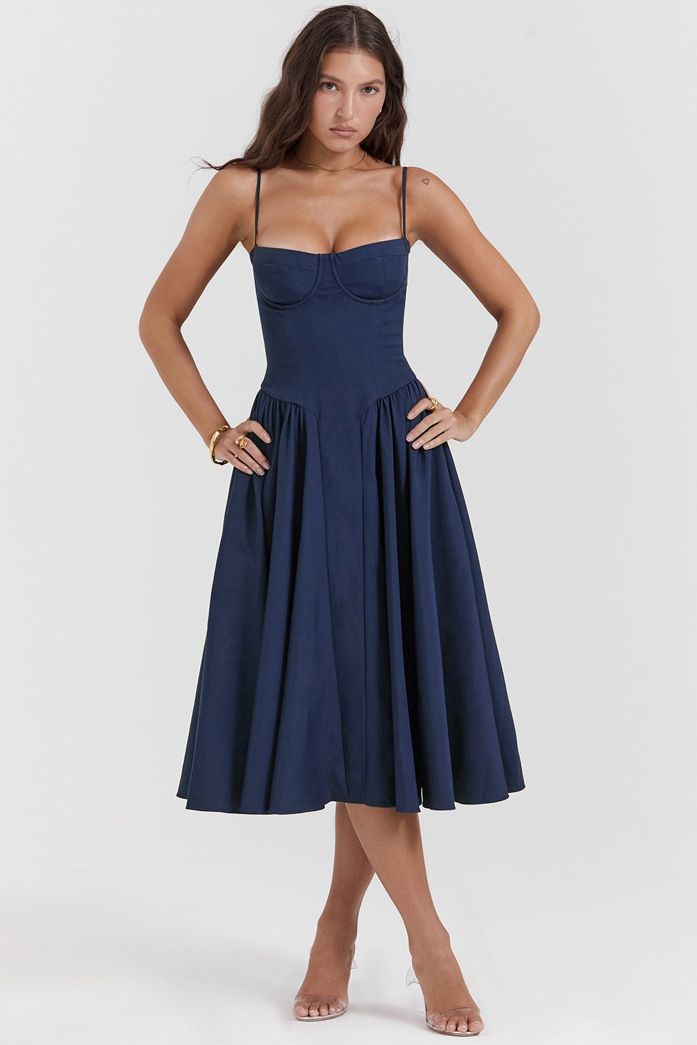Lark Collection | Women's Maxi Dress with Vintage Charm | Elegant Long Tank Style for Effortless Sophistication
