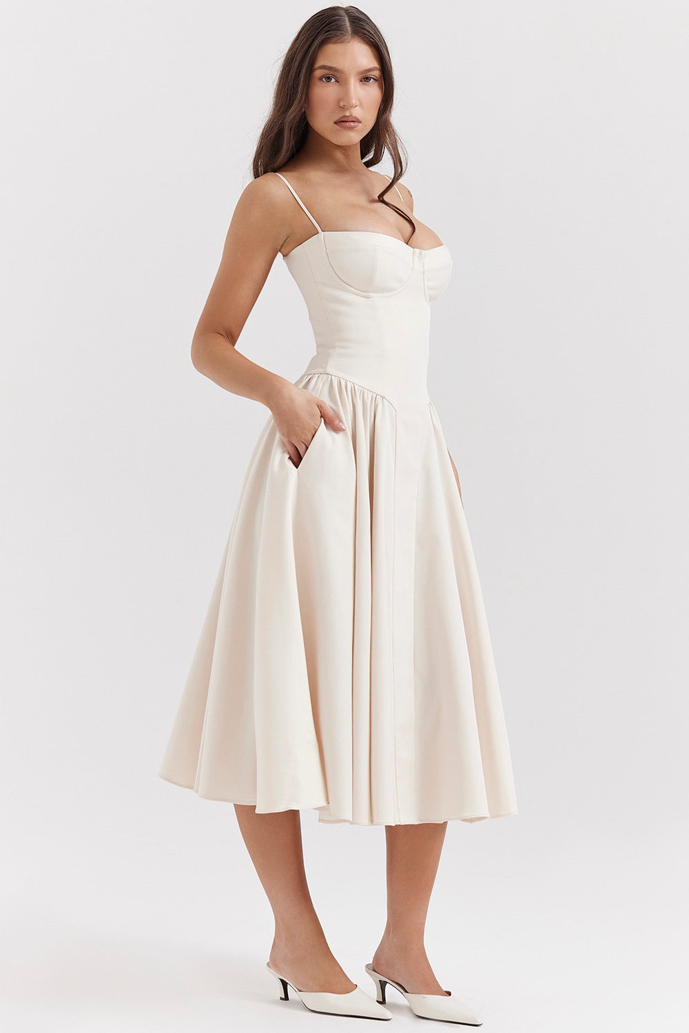 Lark Collection | Women's Maxi Dress with Vintage Charm | Elegant Long Tank Style for Effortless Sophistication