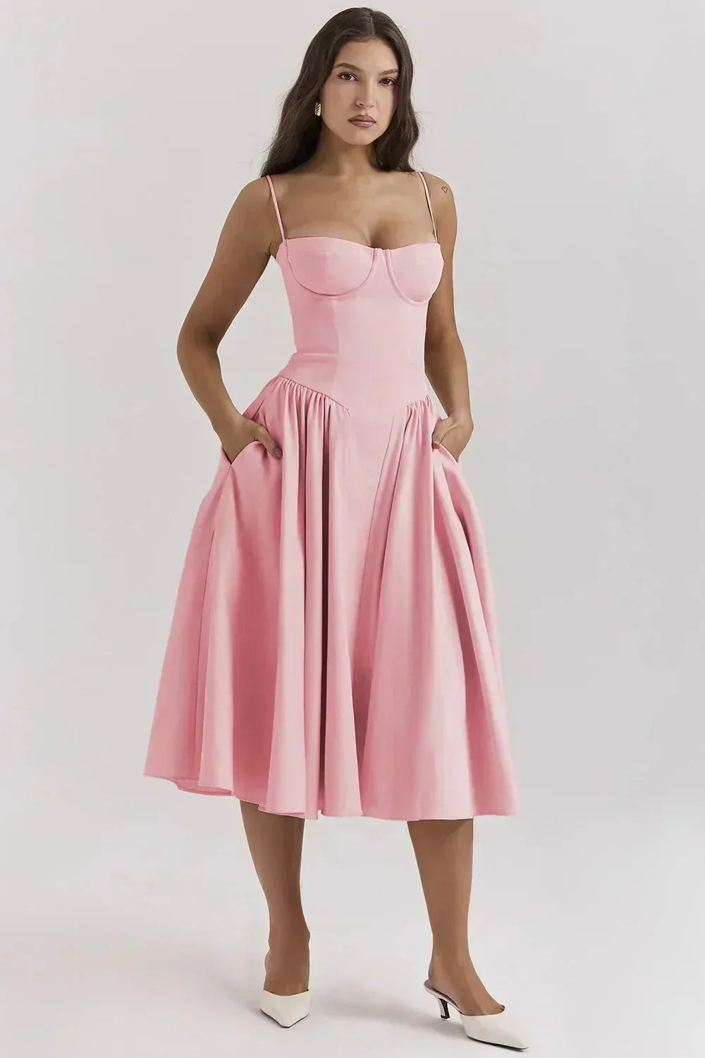 Lark Collection | Women's Maxi Dress with Vintage Charm | Elegant Long Tank Style for Effortless Sophistication