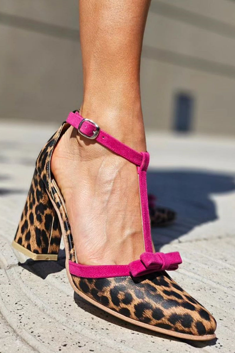 Leontina | Women's Sandals with High Stiletto Heel & Bold Green Leopard Print | Fashion Statement for Confident Women