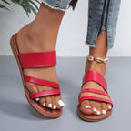 Lilac | Women's Sandals with Cushioned Footbed & Adjustable Straps | Lightweight Comfort for Everyday Wear