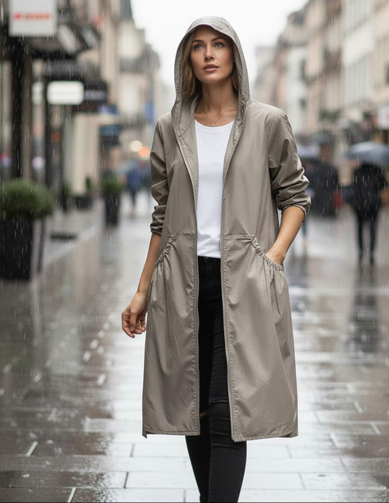 Long Waterproof Women's Jacket | Stylish Winter Coat for Cold Weather 1