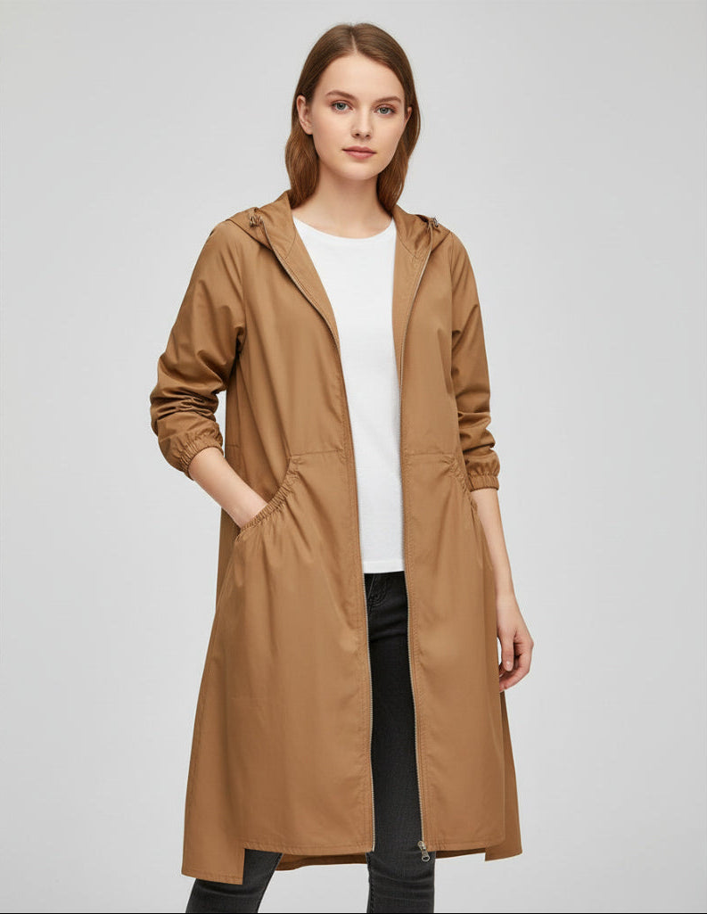 Long Waterproof Women's Jacket | Stylish Winter Coat for Cold Weather 4