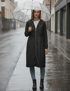 Long Waterproof Women's Jacket | Stylish Winter Coat for Cold Weather 6