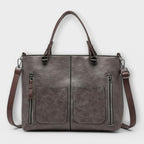 Lora Collection | Elegant Leather Tote Bag with Spacious Interior | Versatile Design for Everyday Use 3