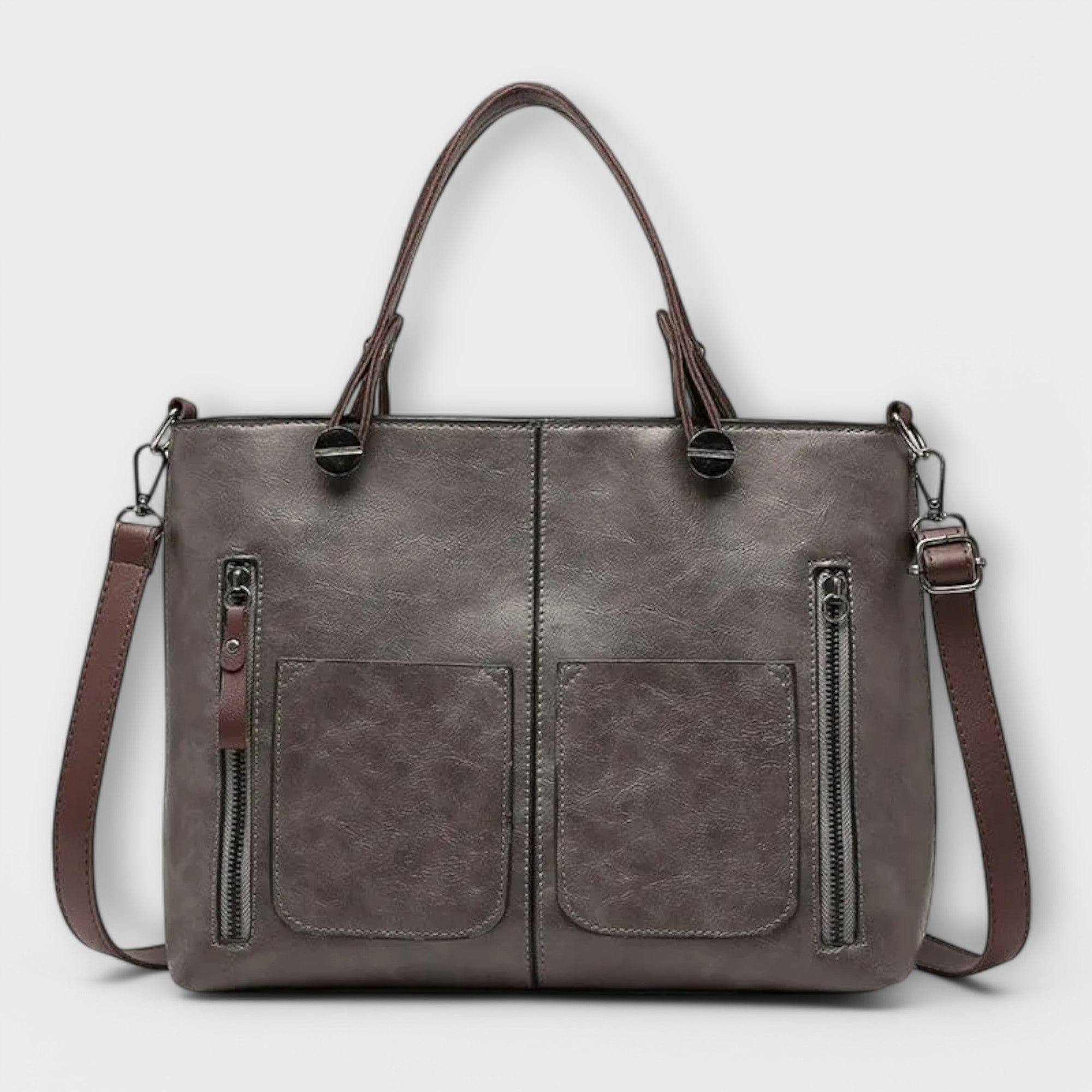 Lora Collection | Elegant Leather Tote Bag with Spacious Interior | Versatile Design for Everyday Use 3