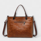 Lora Collection | Elegant Leather Tote Bag with Spacious Interior | Versatile Design for Everyday Use 6