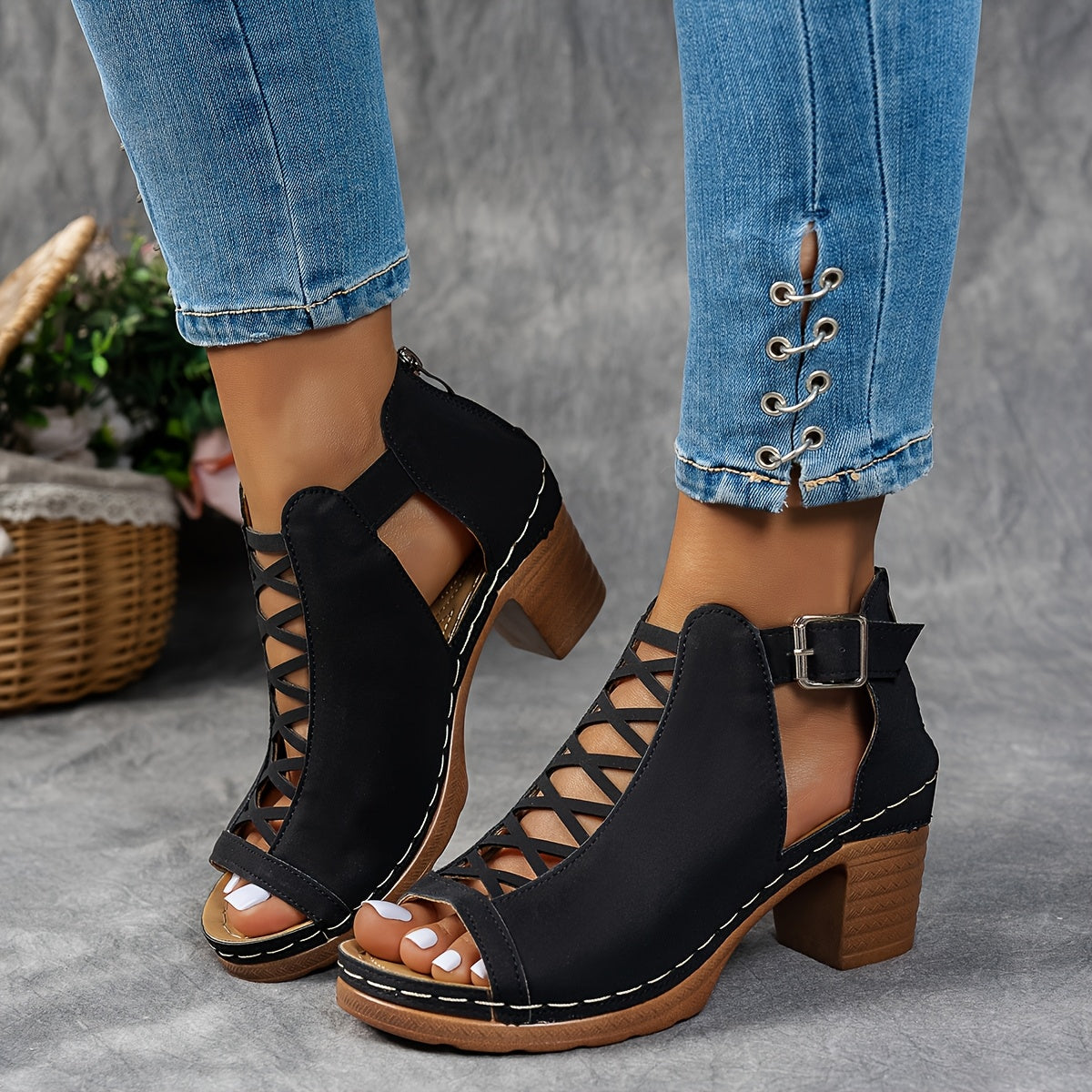 Lotus Collection | Women's Sandals with Adjustable Straps & Cushioned Footbed | Stylish Comfort for All-Day Wear