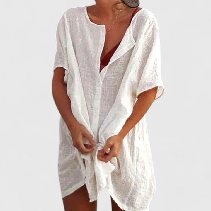 Louisiana | Elegant Tunic Dress for Women with Flattering Silhouette | Versatile Summer Style