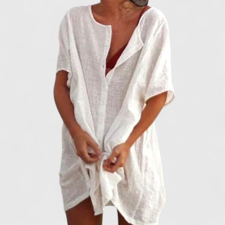 Louisiana | Elegant Tunic Dress for Women with Flattering Silhouette | Versatile Summer Style
