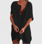 Louisiana | Elegant Tunic Dress for Women with Flattering Silhouette | Versatile Summer Style