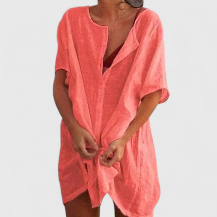 Louisiana | Elegant Tunic Dress for Women with Flattering Silhouette | Versatile Summer Style