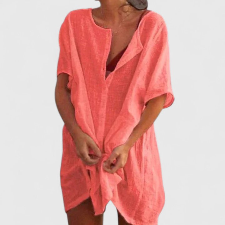 Louisiana | Elegant Tunic Dress for Women with Flattering Silhouette | Versatile Summer Style