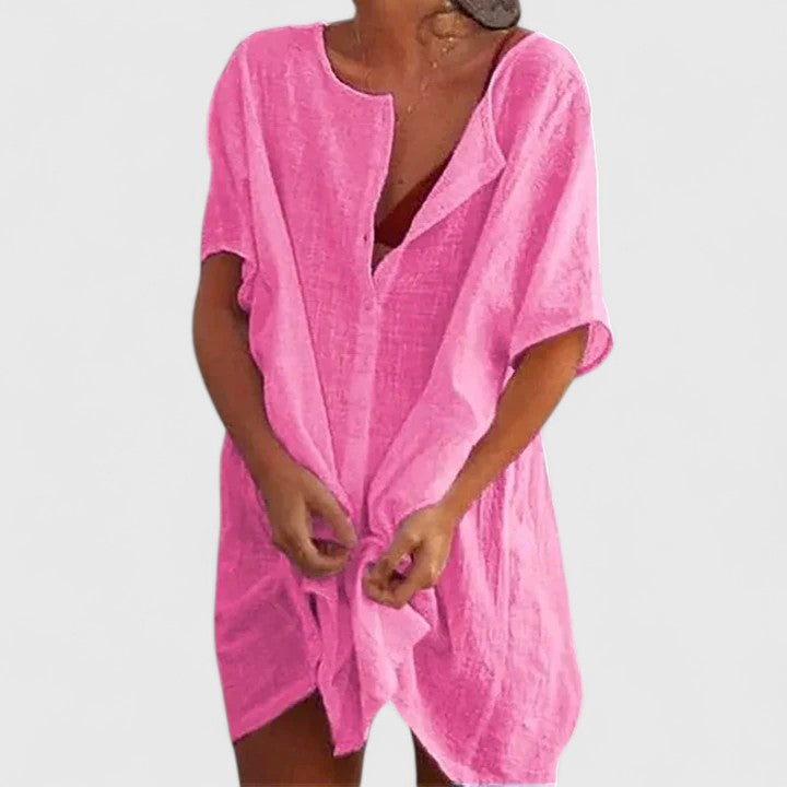 Louisiana | Elegant Tunic Dress for Women with Flattering Silhouette | Versatile Summer Style