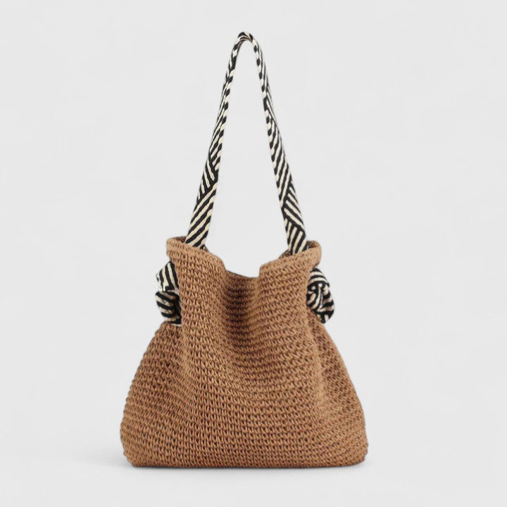Lyra Collection | Handbag Tote Bag with Handwoven Design & Statement Straps | Stylish Accessory for Every Occasion 0