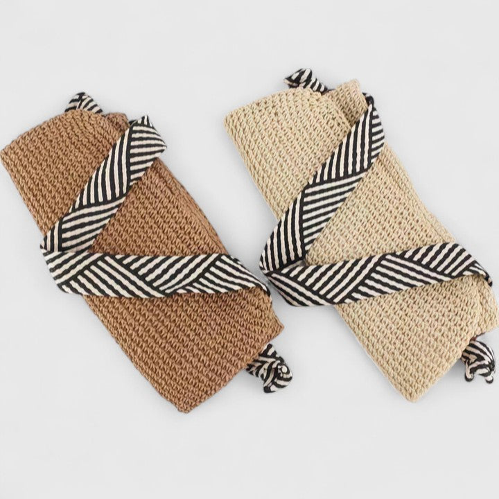 Lyra Collection | Handbag Tote Bag with Handwoven Design & Statement Straps | Stylish Accessory for Every Occasion 4