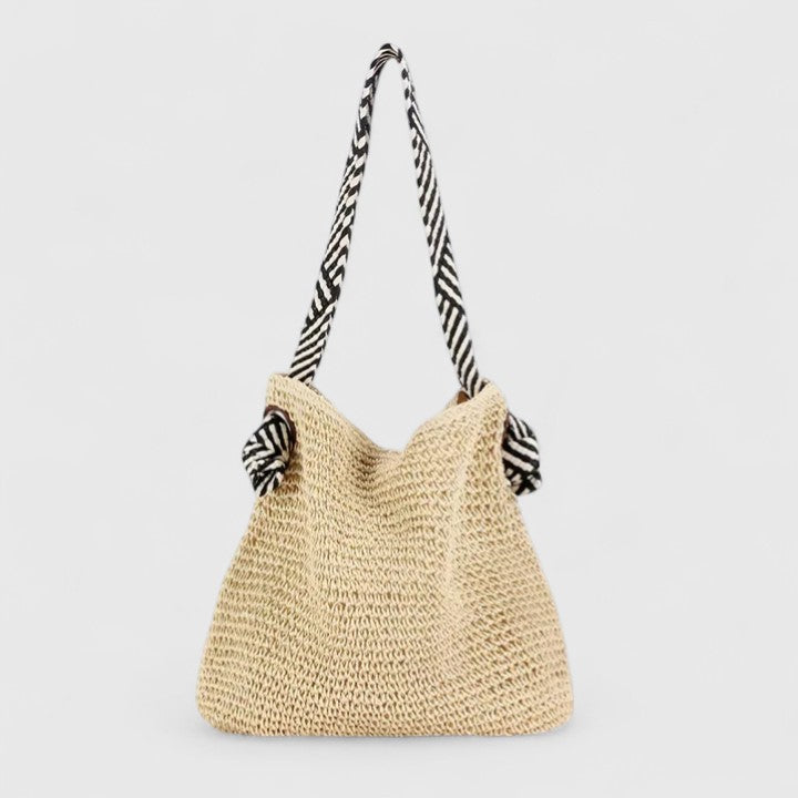 Lyra Collection | Handbag Tote Bag with Handwoven Design & Statement Straps | Stylish Accessory for Every Occasion 6