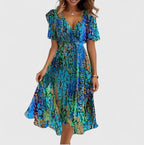 Madison Collection | Women's Floral Dress with Flattering Fit | Elegant Summer Style for Special Occasions