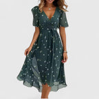 Madison Collection | Women's Floral Dress with Flattering Fit | Elegant Summer Style for Special Occasions