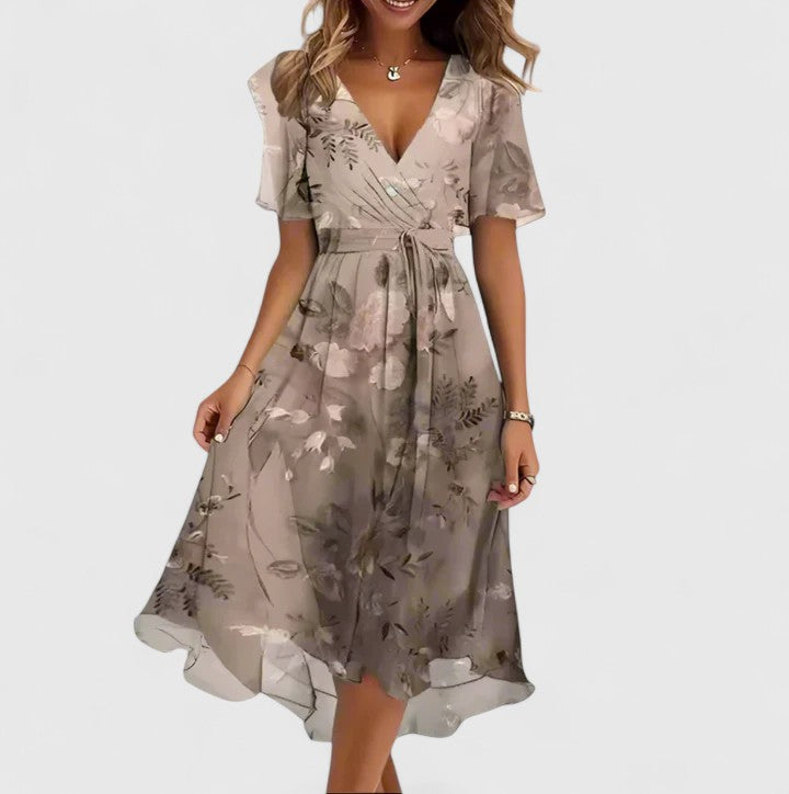 Madison Collection | Women's Floral Dress with Flattering Fit | Elegant Summer Style for Special Occasions