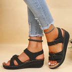 Margaux Collection | Women's Sandals with Arch Support & Cushioned Sole | Adjustable Fit for All-Day Comfort