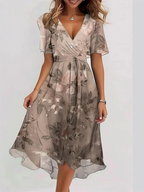 Matilda | Women's Summer Dress with Belly Cover | Flattering Fit for Effortless Boho Style