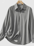 Melvaya Collection | Women's Top with Hidden Button Closure | Elegant Blouse for Versatile Style 2