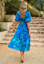 Monica Collection | Women's Floral Dress with Lightweight Comfort | Elegant Style for Effortless Charm