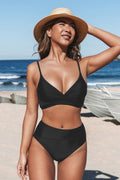 Odette | Women's High Waisted Bikini Set with Tummy Control | Flattering Fit for Summer Swimwear