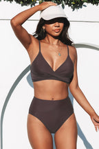 Odette | Women's High Waisted Bikini Set with Tummy Control | Flattering Fit for Summer Swimwear